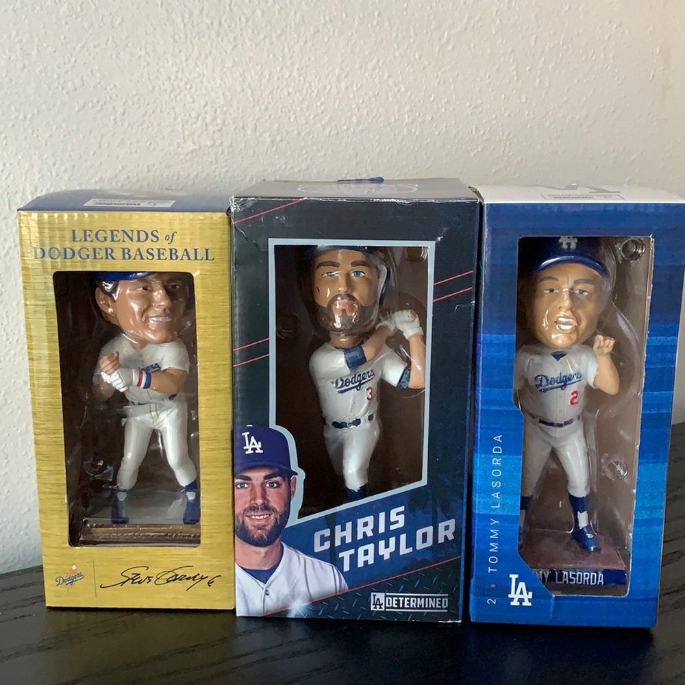 Dodger Bobblehead Bundle of 3
